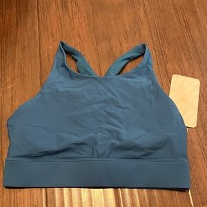 Fabletics Teal Blue No Bounce Sports Bra size S